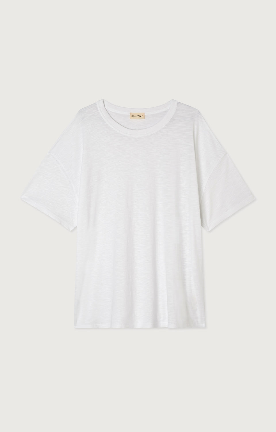 Women White Cotton T-Shirt