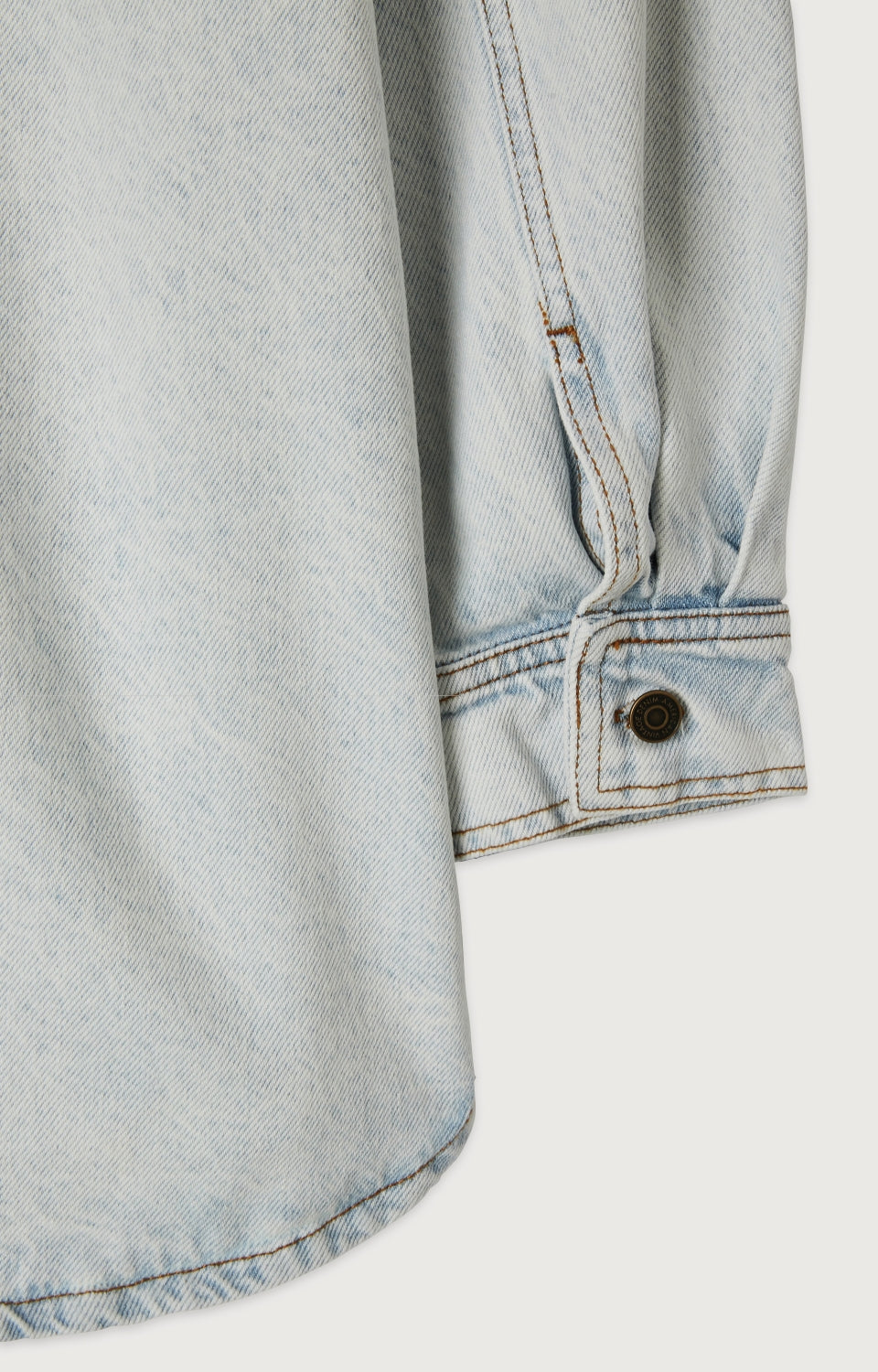 Women Light Blue Denim Shirt