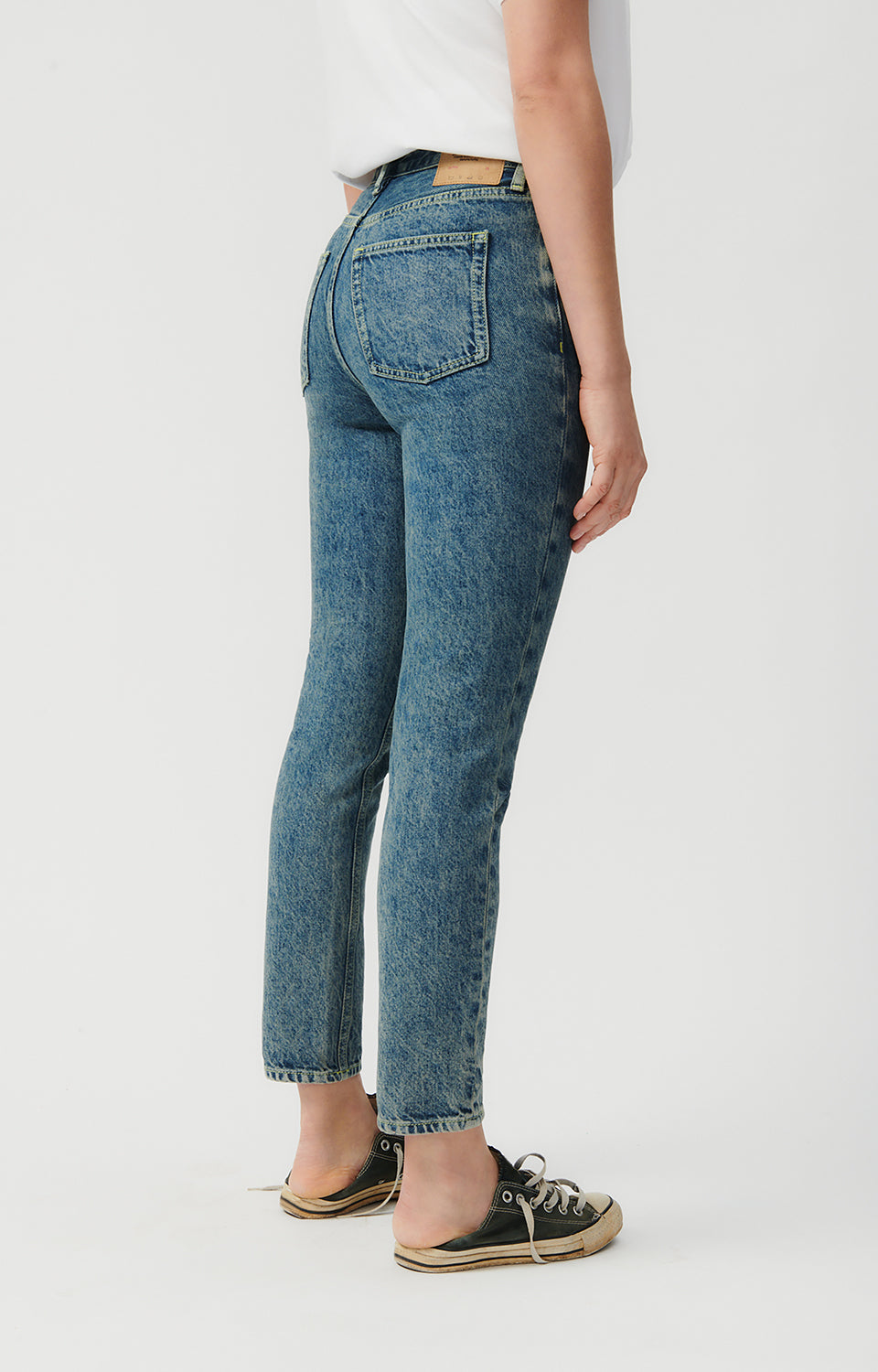 Women Blue Denim Trousers