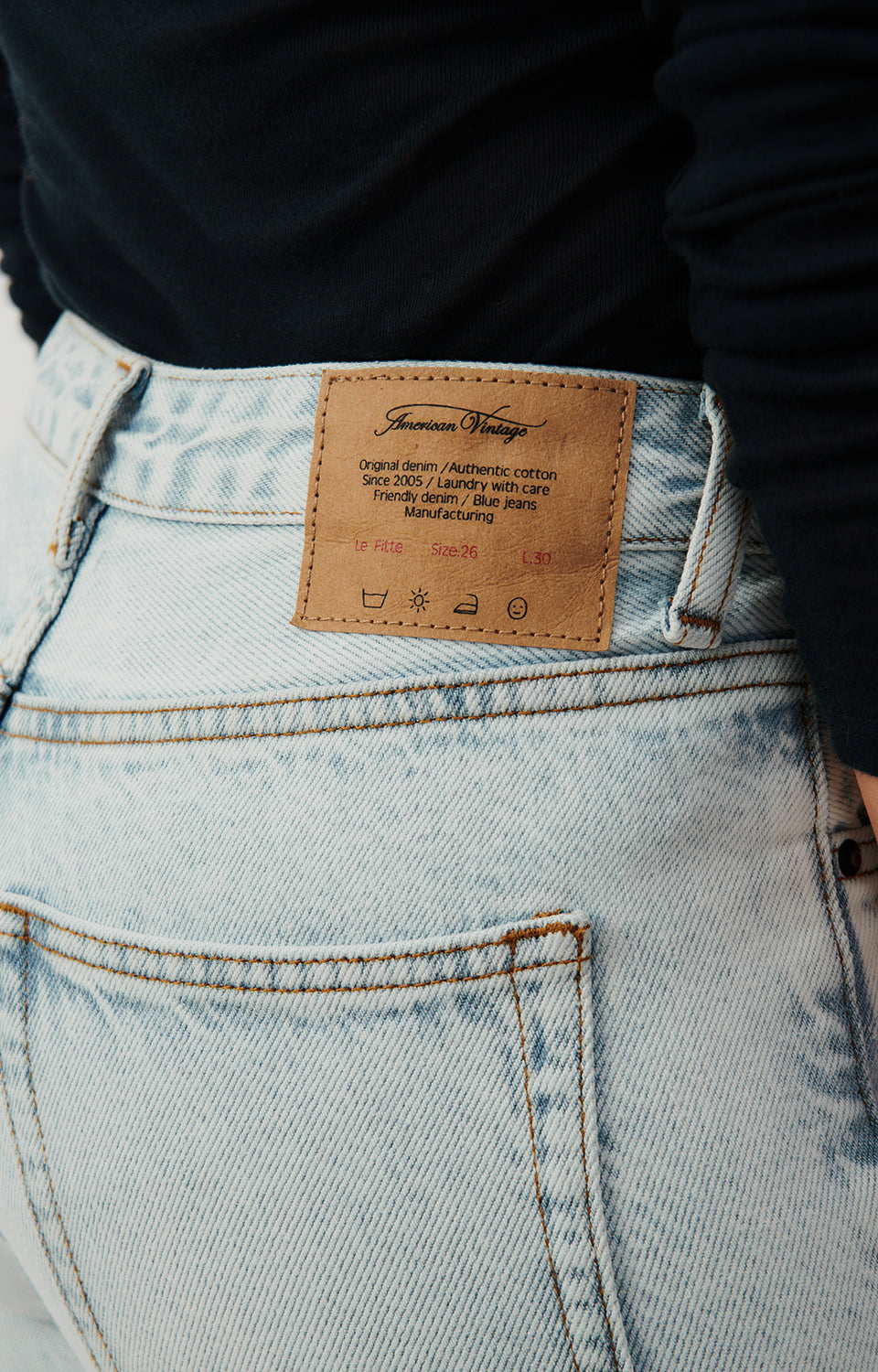 Women Light Blue Denim Trousers