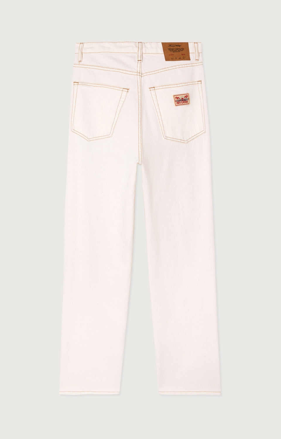 Women White Denim Trousers