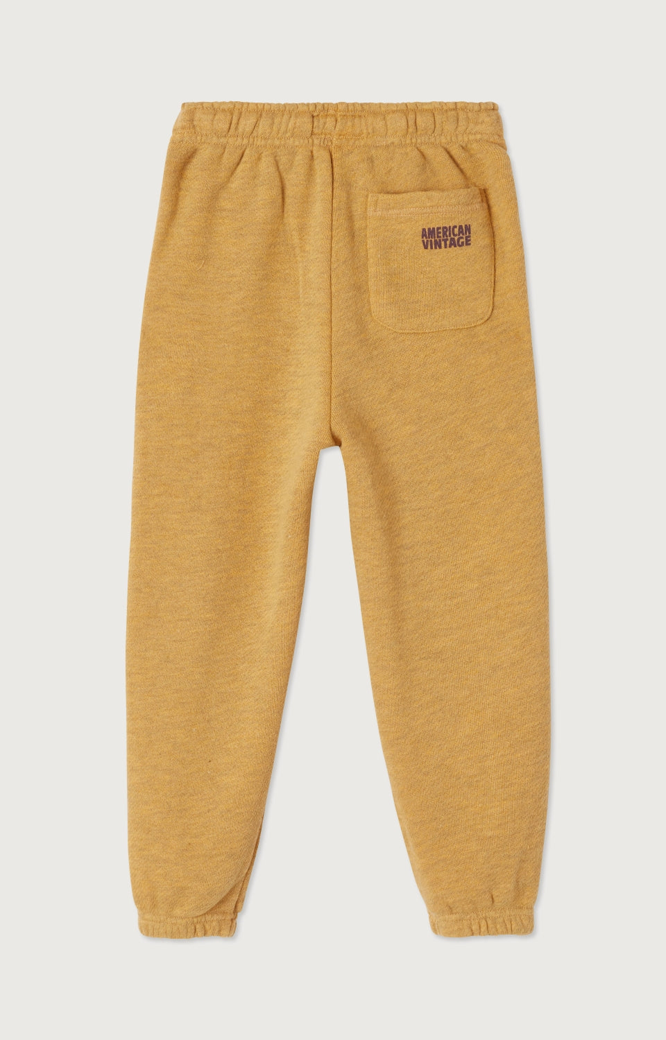 Boys & Girls Yellow Cotton Trousers