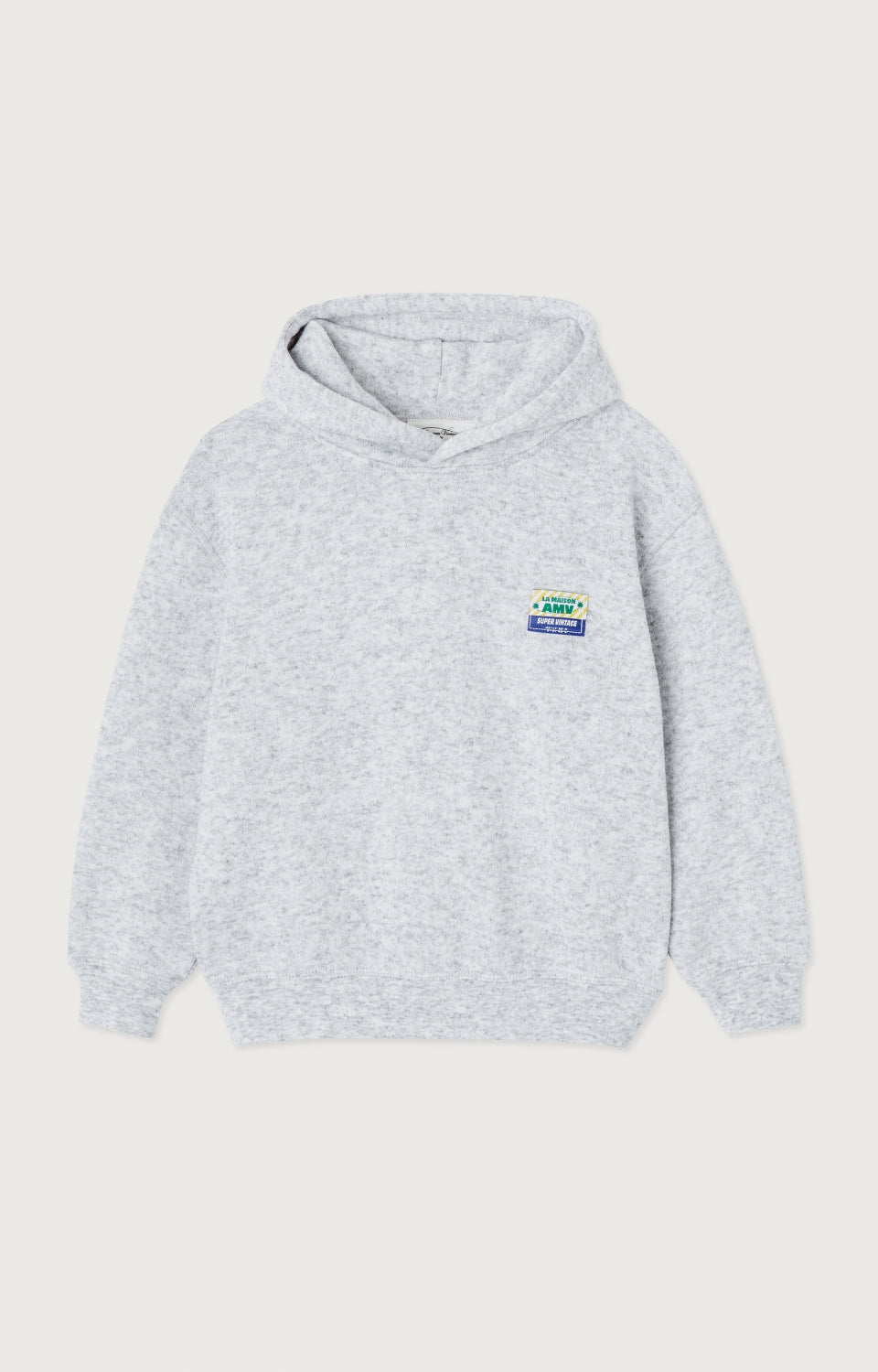 Boys & Girls Light Grey Cotton Sweatshirt