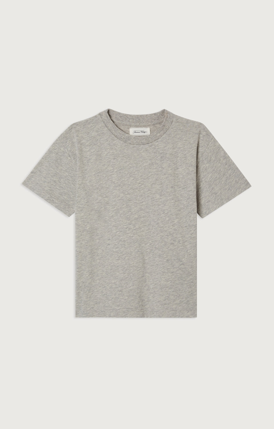 Boys & Girls Grey Cotton T-Shirt