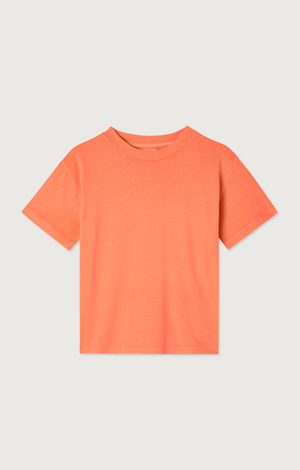 Boys & Girls Orange Cotton T-Shirt