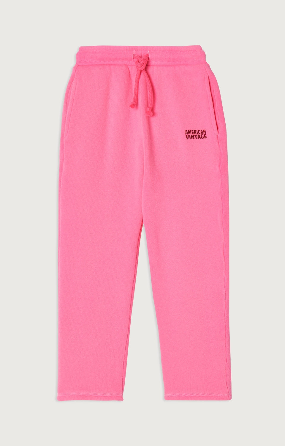 Boys & Girls Pink Cotton Trousers