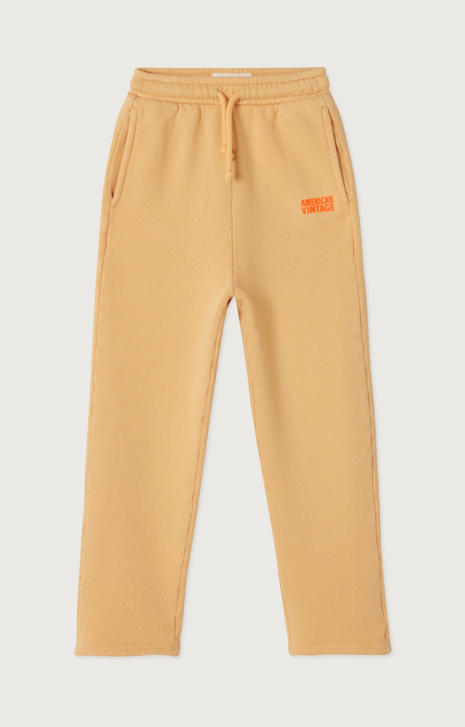 Boys & Girls Yellow Cotton Trousers