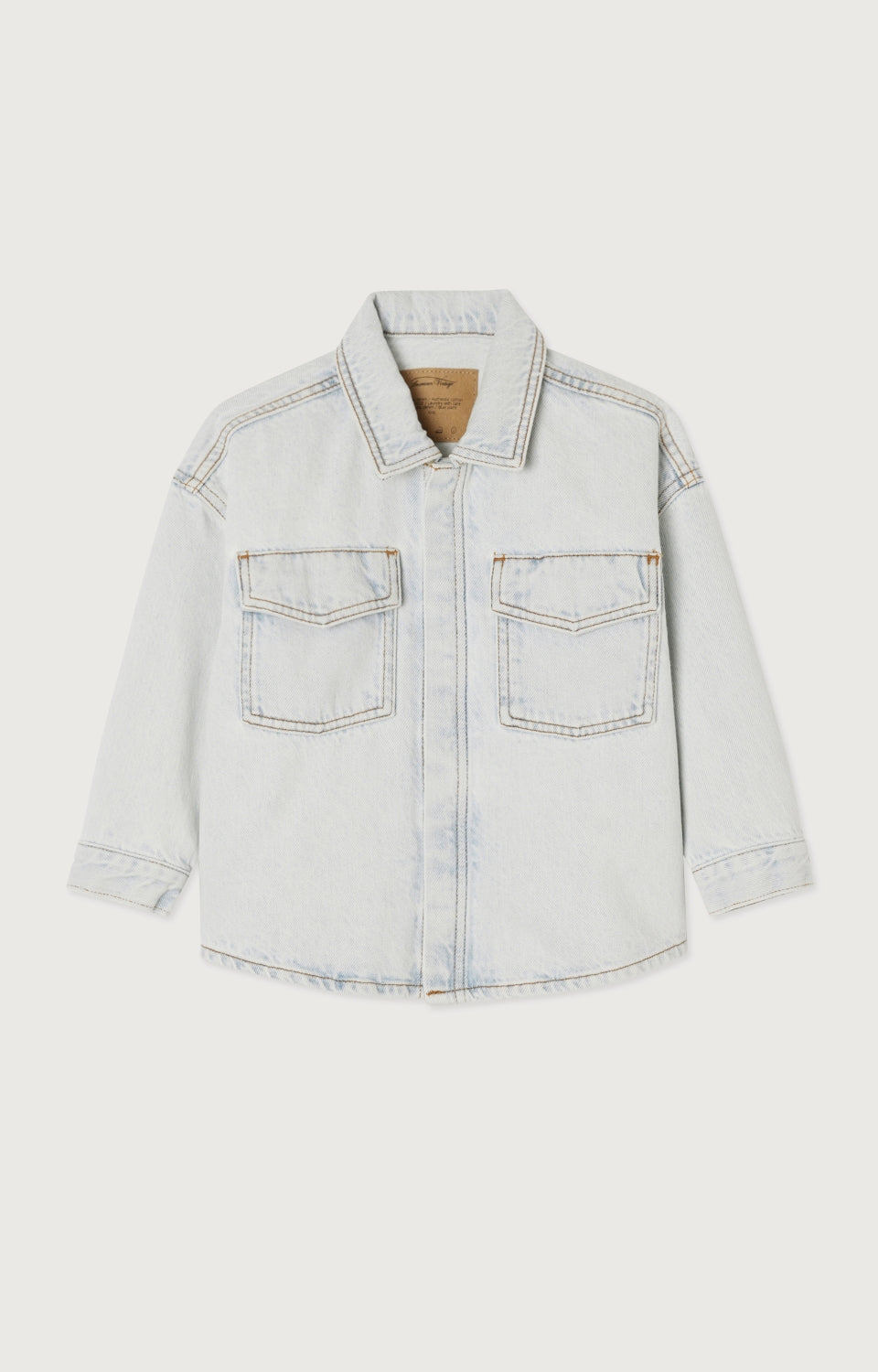 Boys & Girls Light Blue Denim Shirt