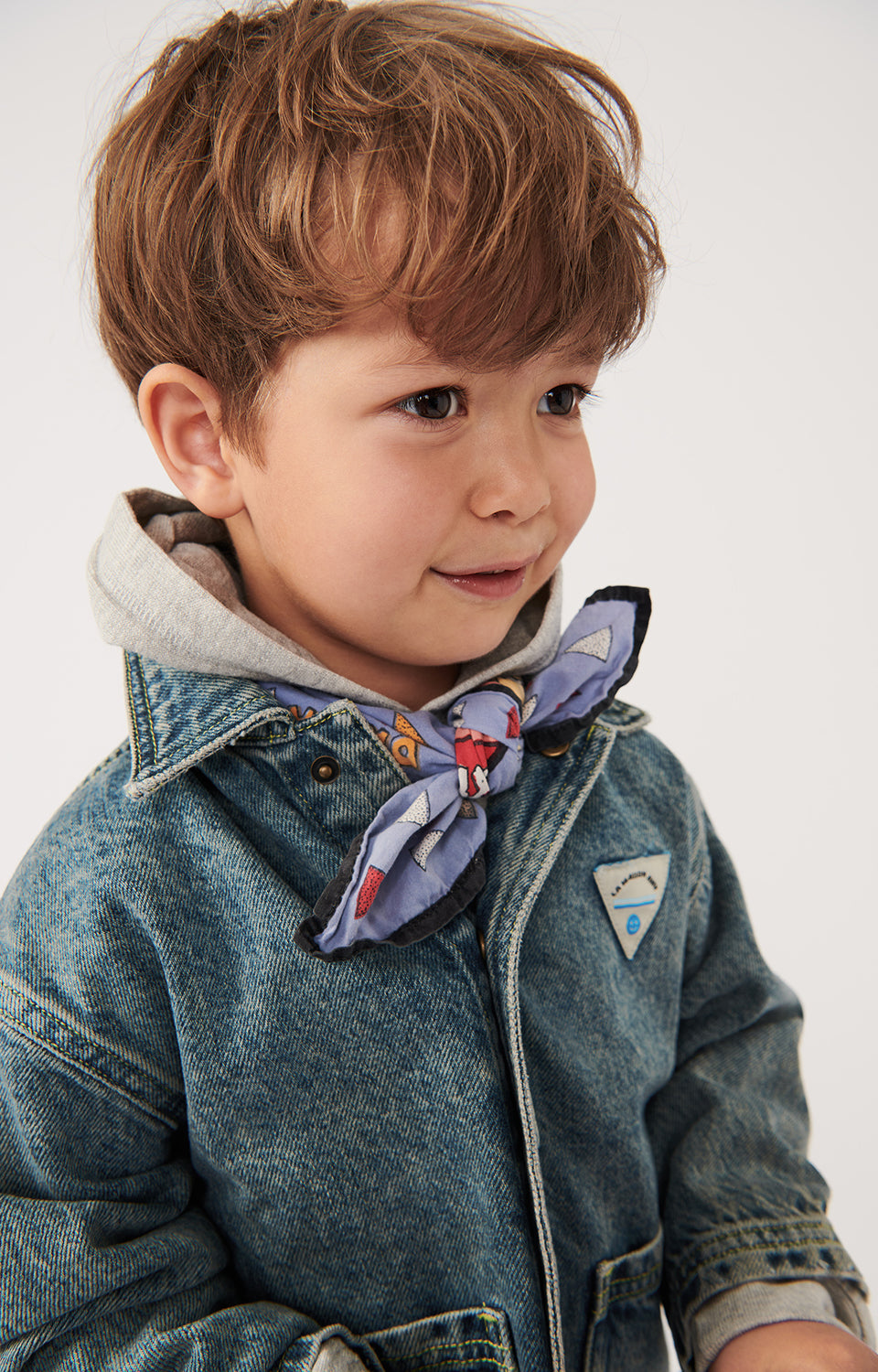 Boys & Girls Blue Denim Jacket