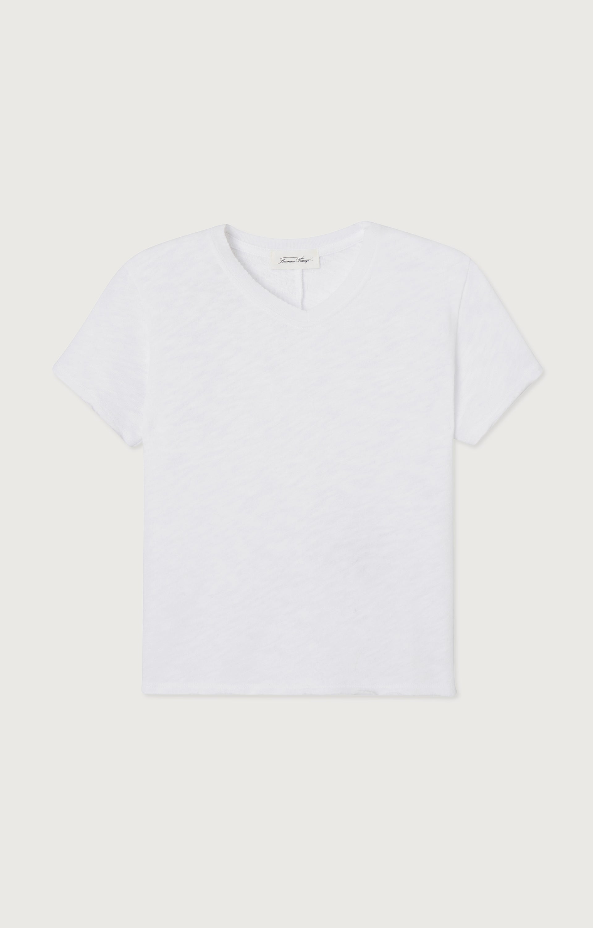 Boys & Girls White Cotton T-Shirt