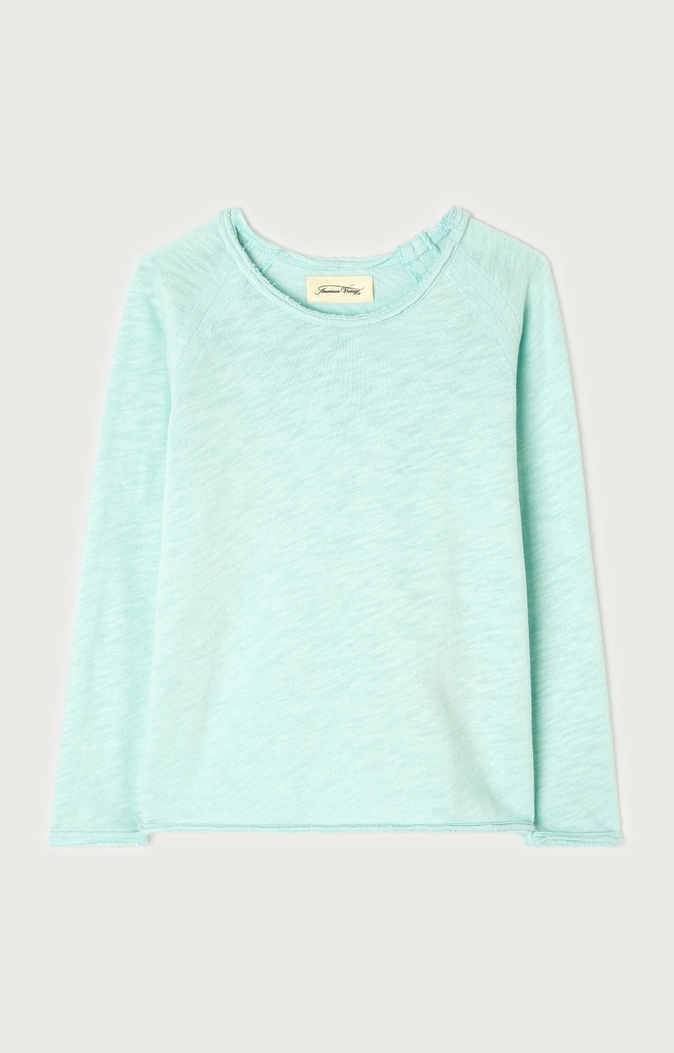 Boys & Girls Ice Blue Cotton T-Shirt