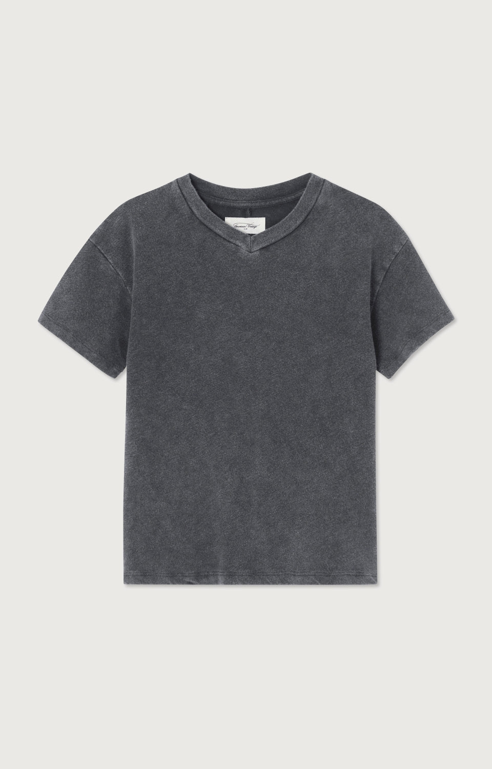 Boys & Girls Grey Cotton T-Shirt