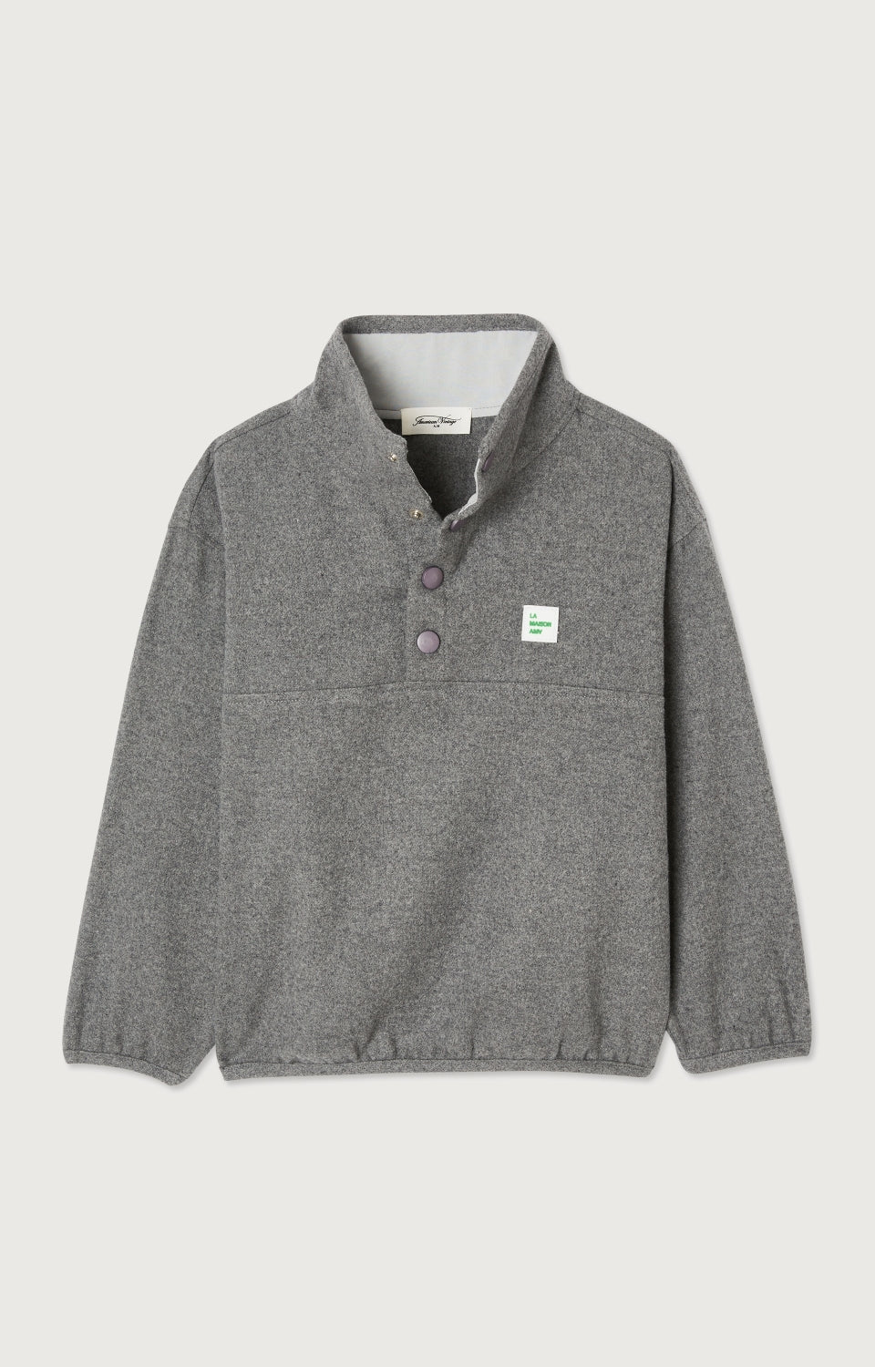 Boys & Girls Grey Cotton Sweatshirt