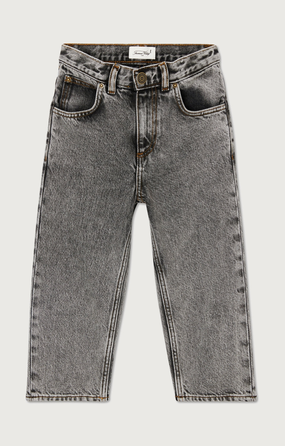 Boys & Girls Grey Denim Trousers