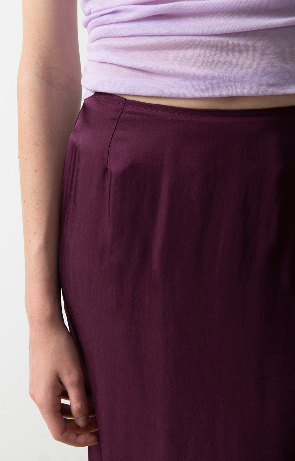 Women Purple Skirt