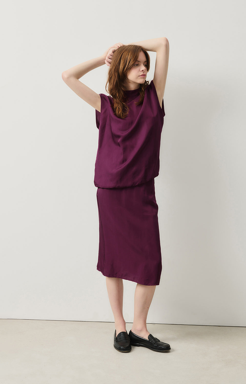 Women Purple Skirt