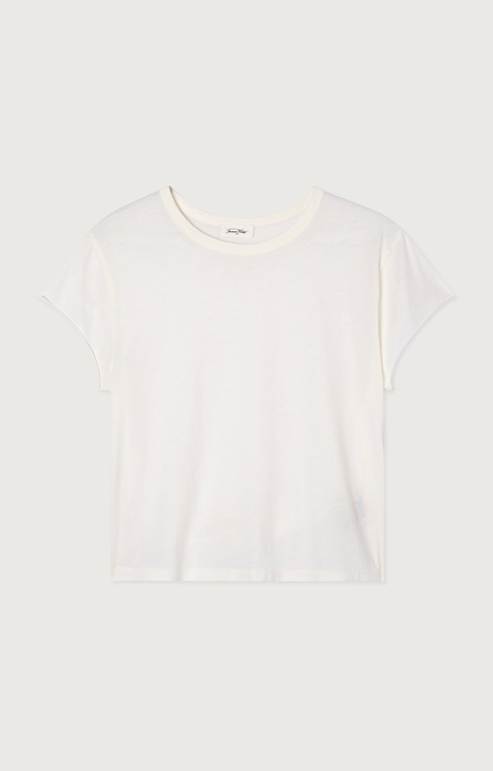 Women White Cotton T-Shirt