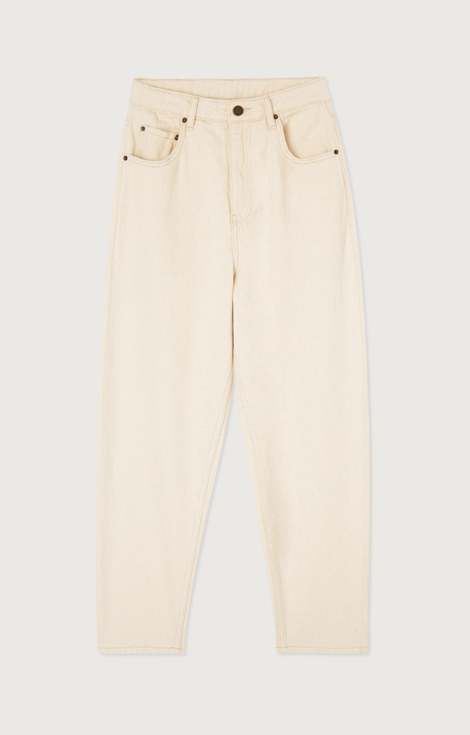 Women White Cotton Trousers