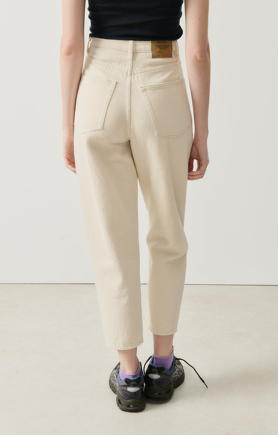 Women White Cotton Trousers