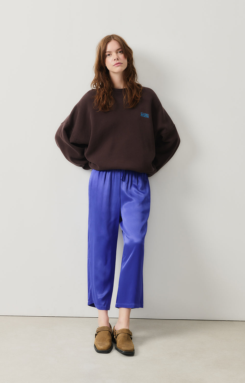 Women Blue Trousers