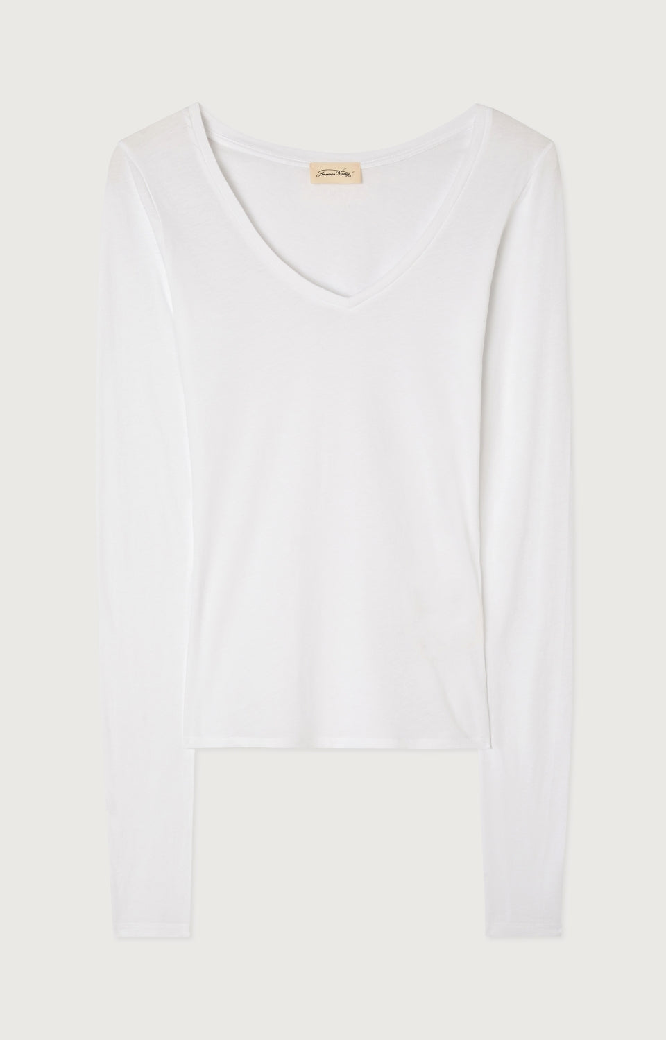 Women White Cotton T-Shirt