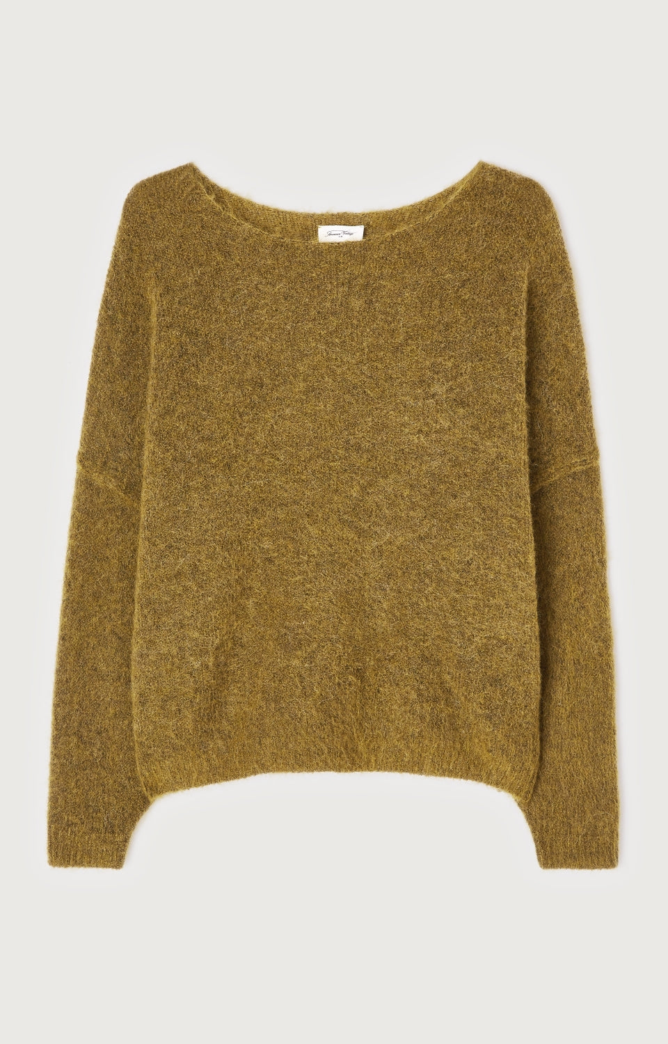 Women Olive Knit Sweater