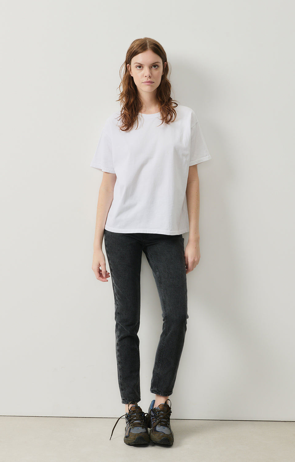 Women Black Denim Trousers