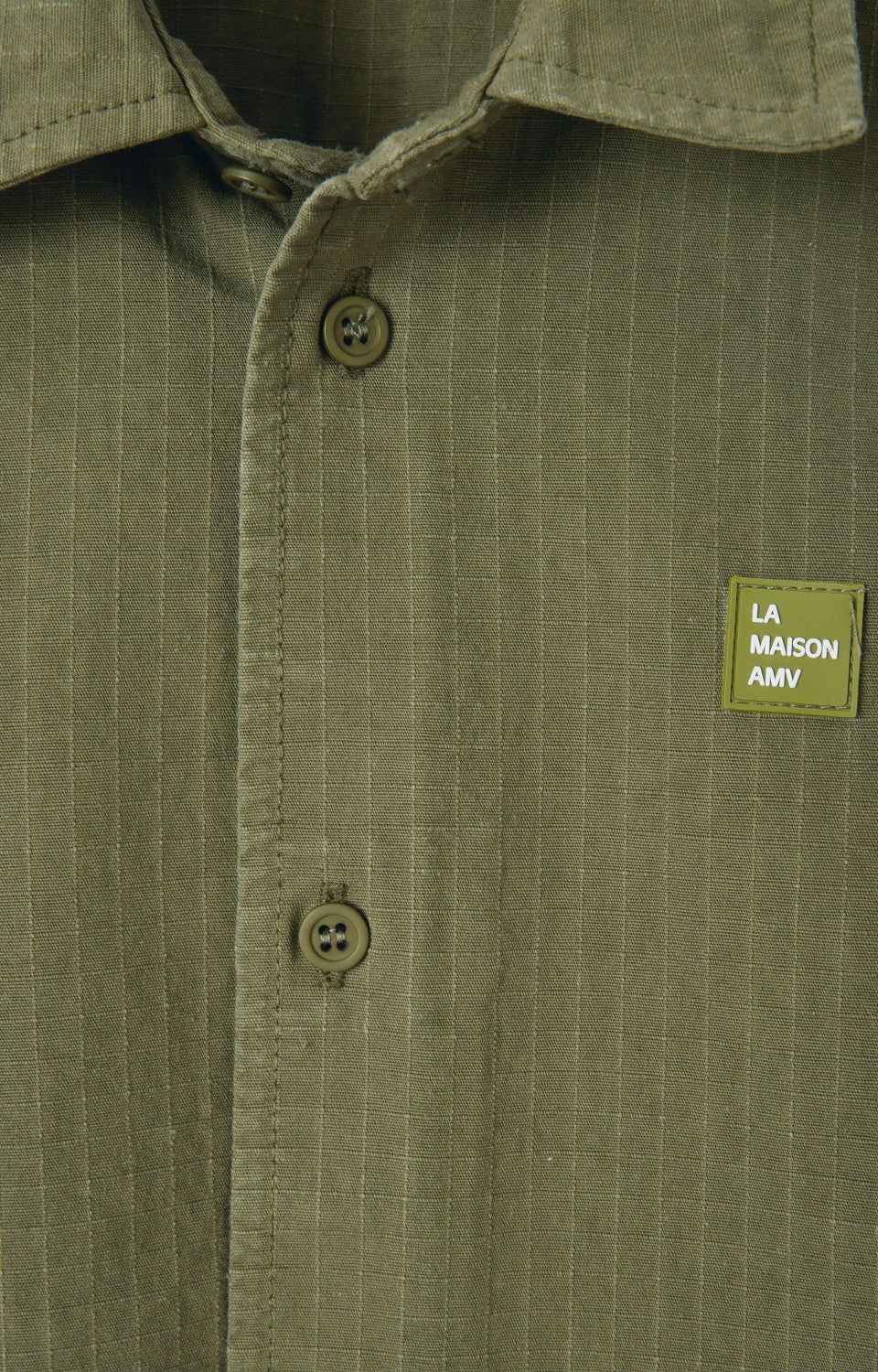 Boys Green Cotton Shirt