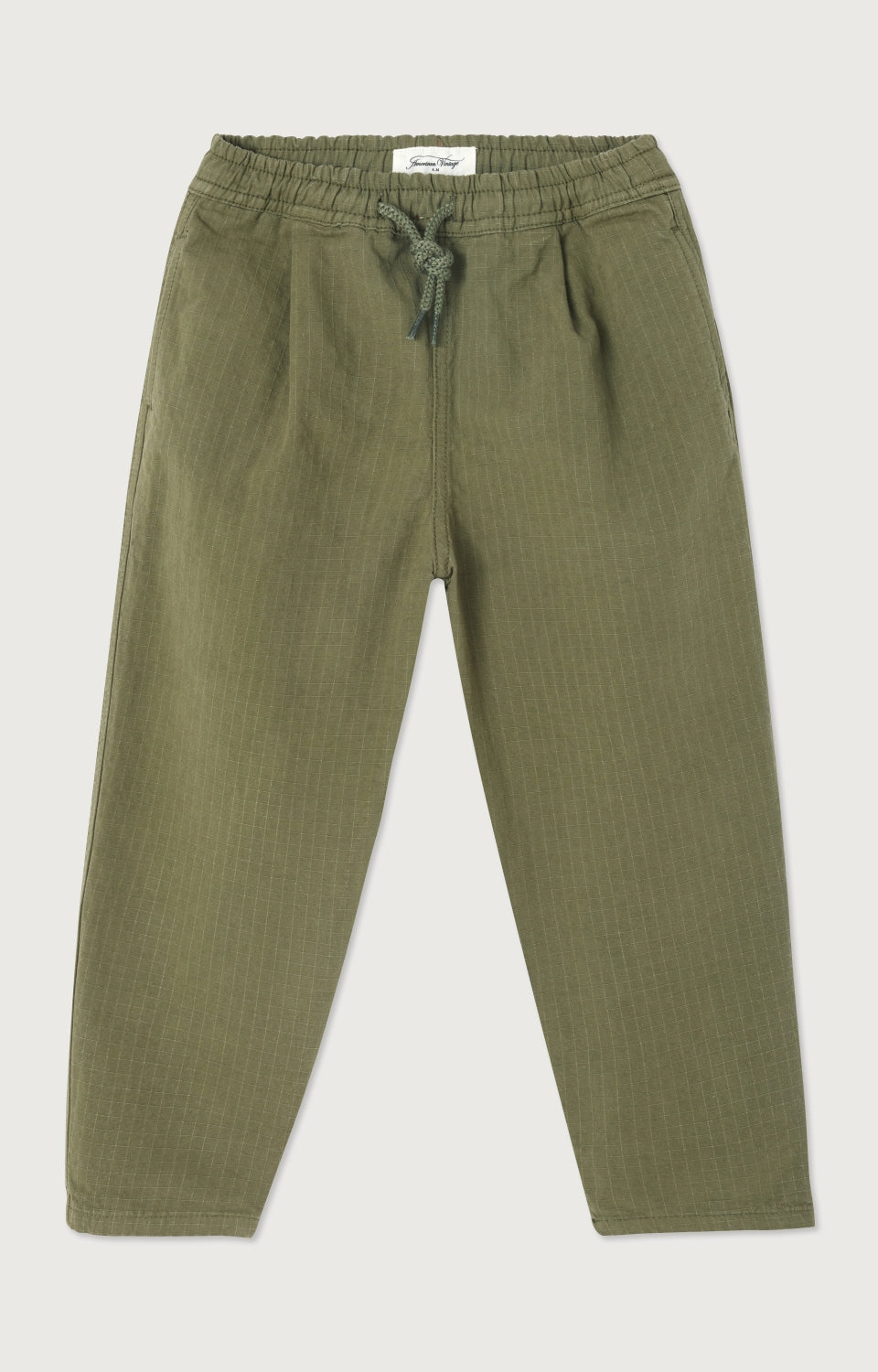 Boys Green Cotton Trousers