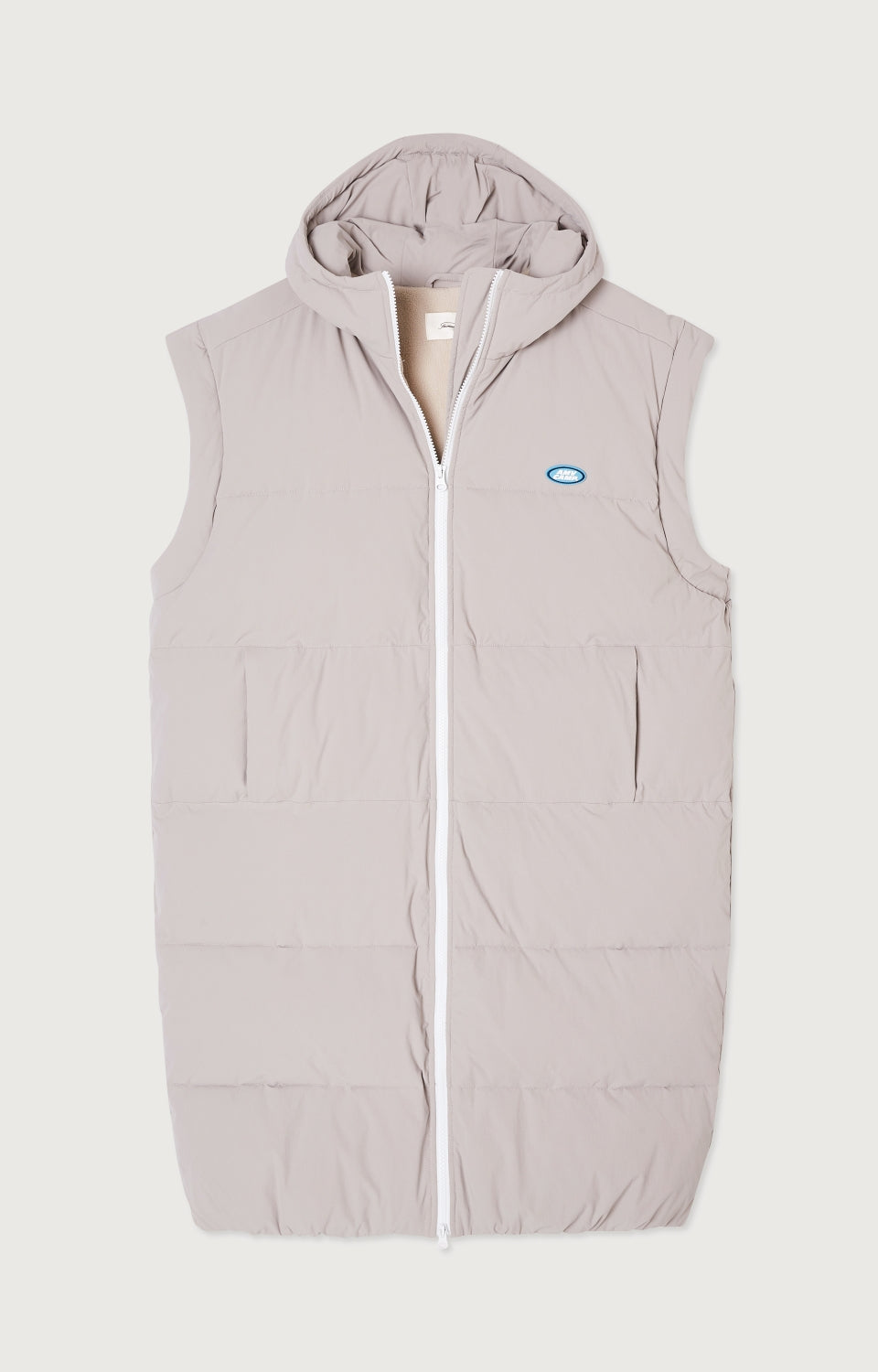 Women Beige Padded Gilet