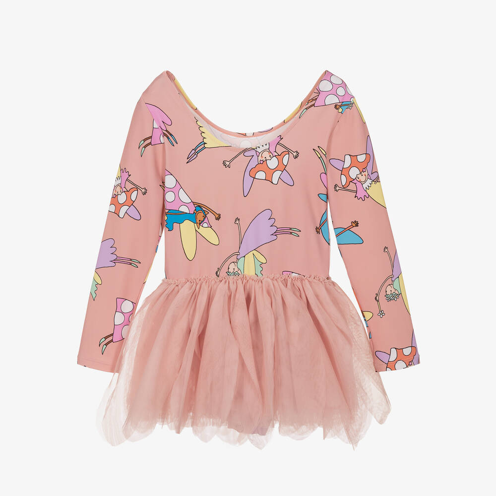 Girls Pink Fairy Dress