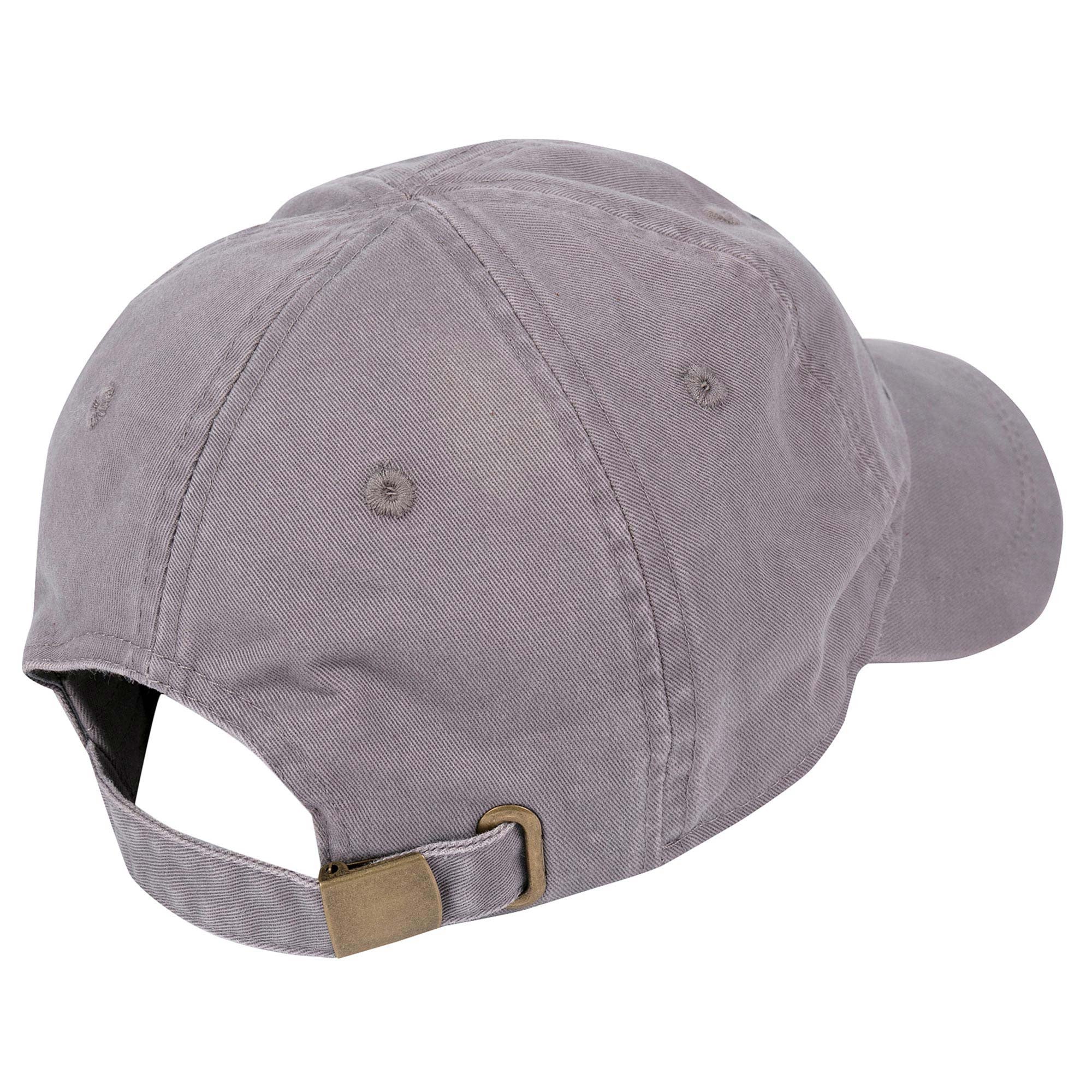 Boys Grey Logo Cap With Blue Panda