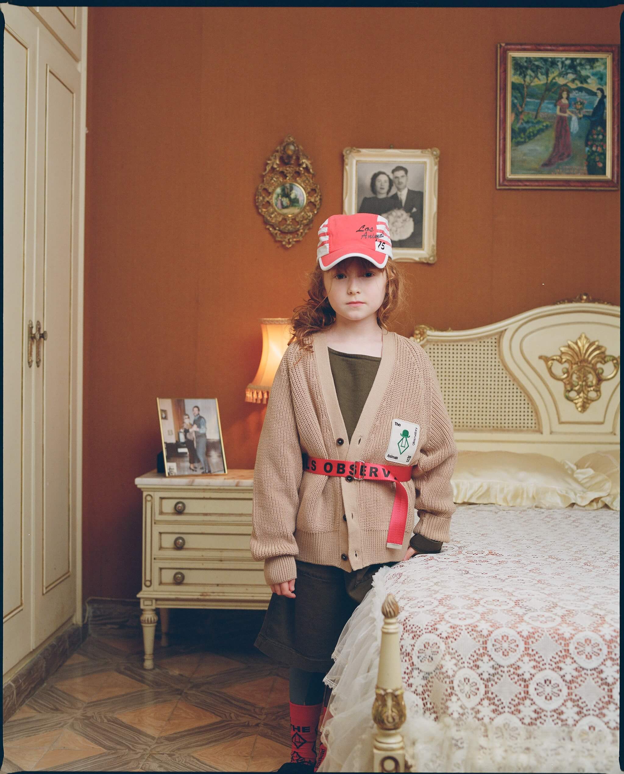 Boys & Girls Brown Cotton Cardigan