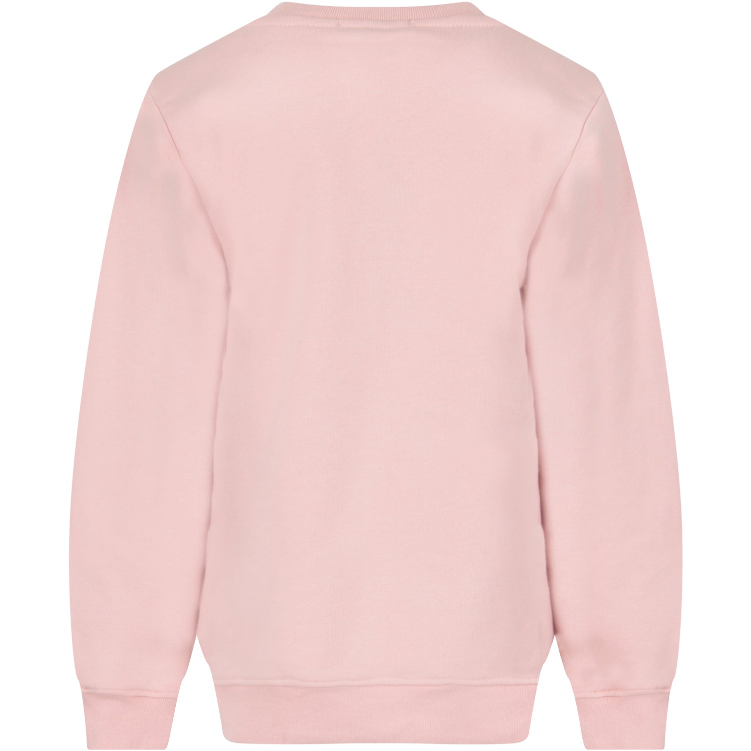 Boys & Girls Pink Cotton Sweatshirt