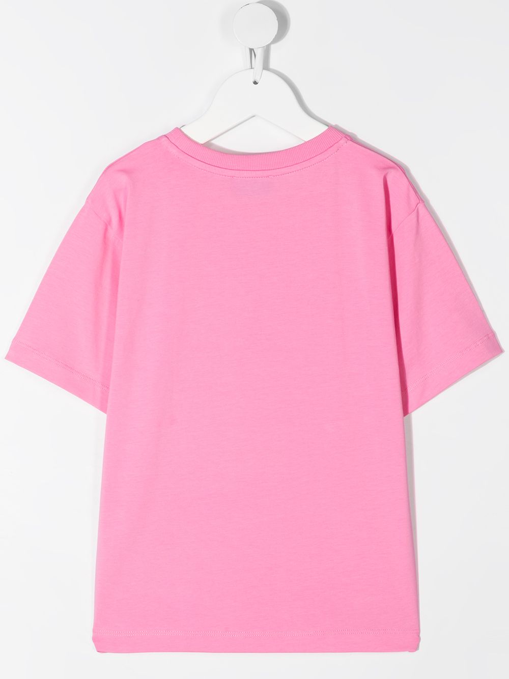 Boys & Girls Pink Cotton T-Shirt