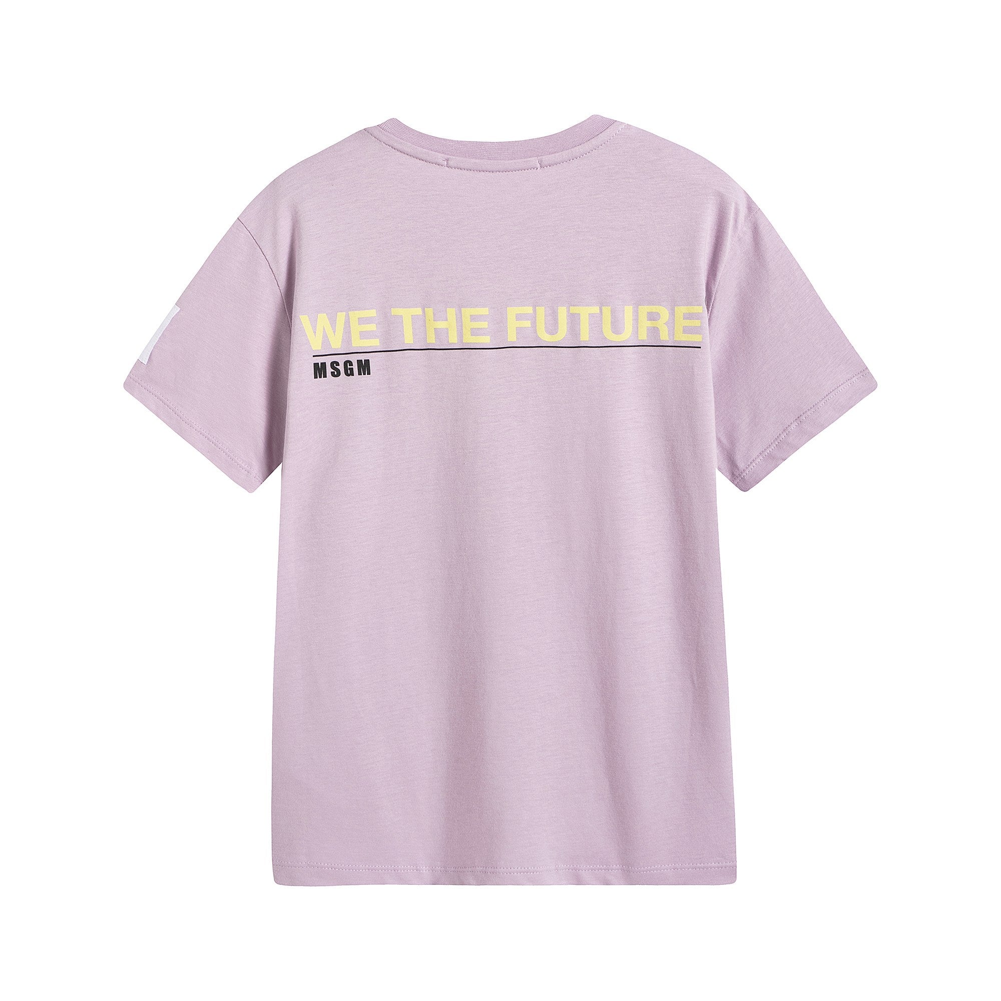 Boys & Girls Lilac Logo Cotton T-Shirt