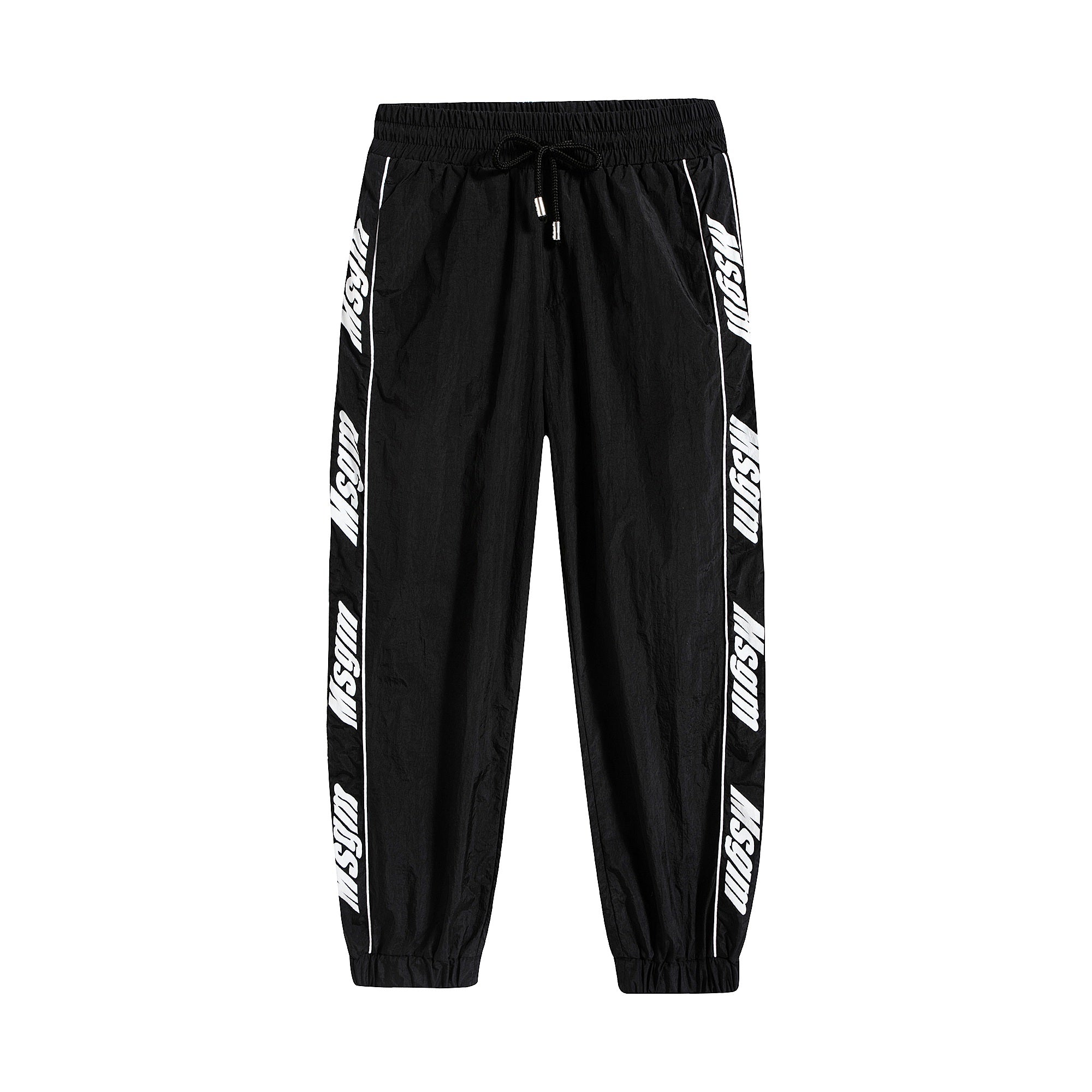 Boys Black Logo Trousers