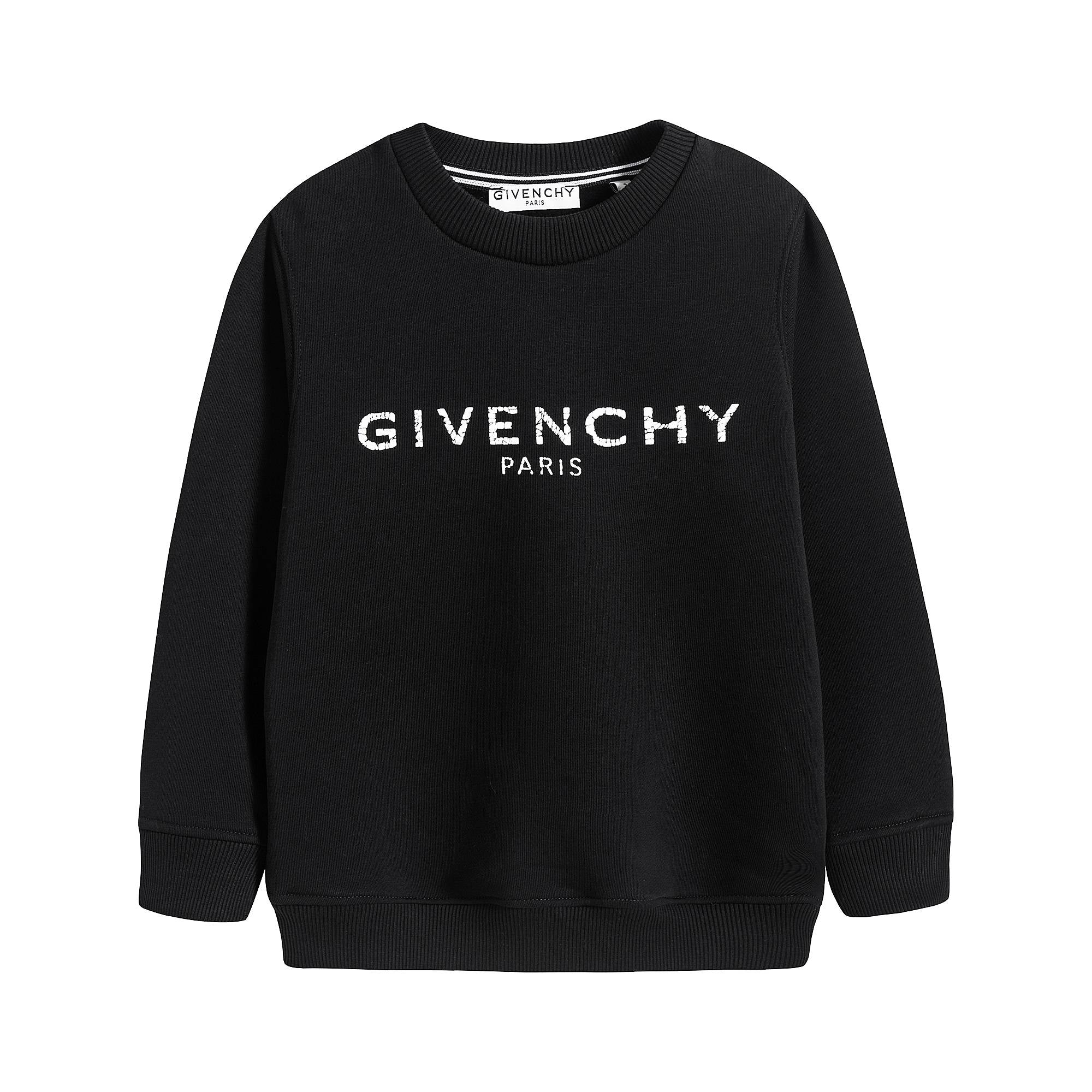 Boys & Girls Black Logo Sweatshirt