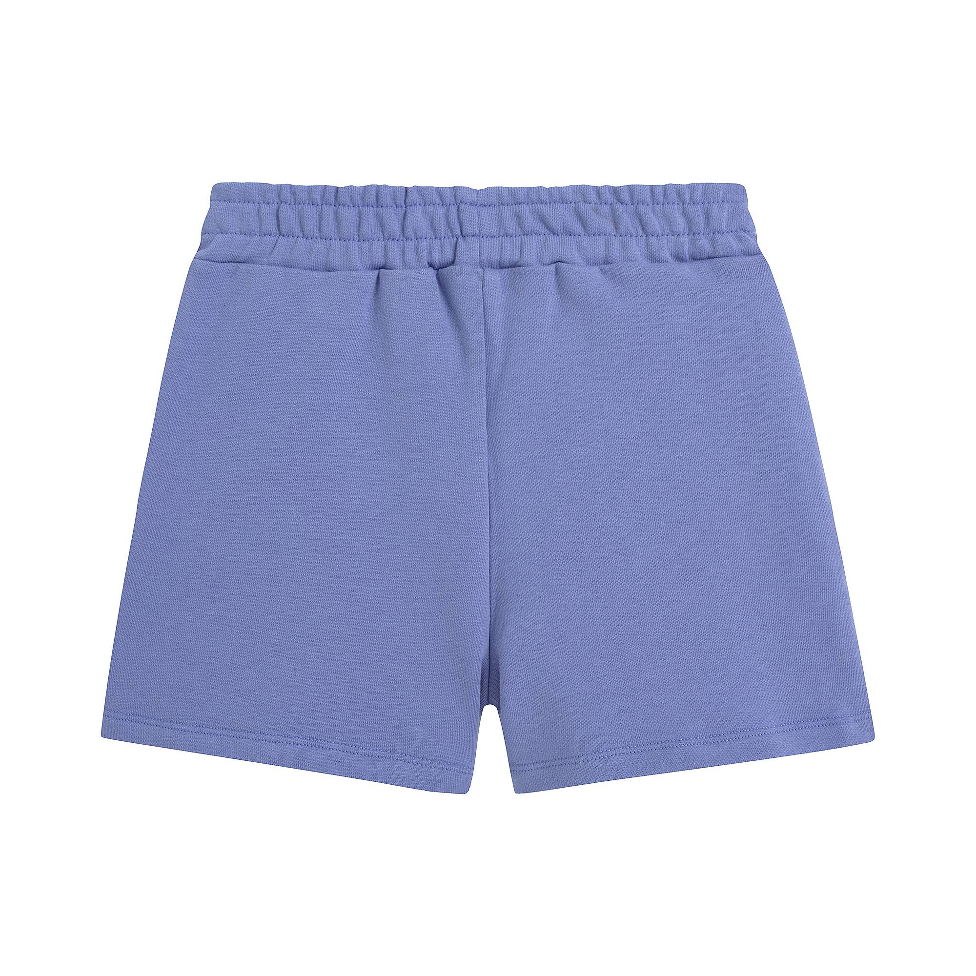 Boys & Girls Purple Cotton Shorts