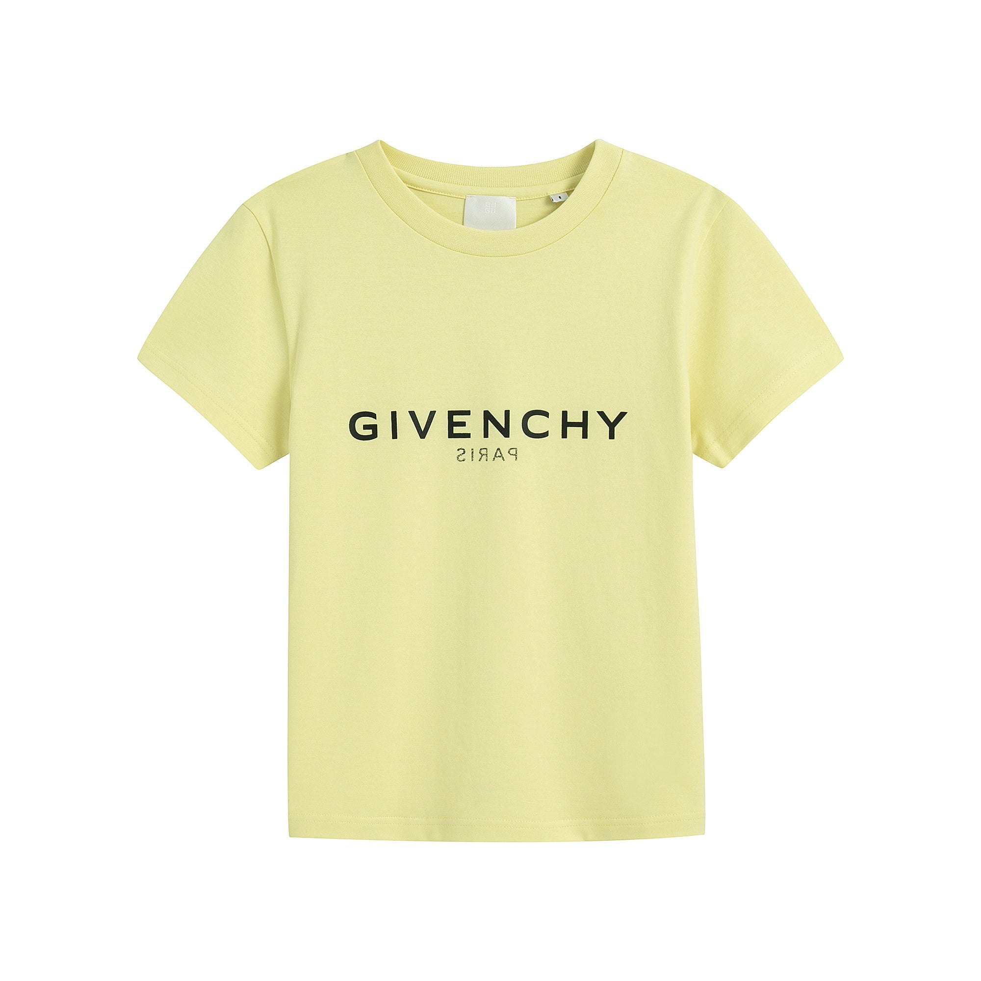 Boys & Girls Yellow Cotton T-Shirt