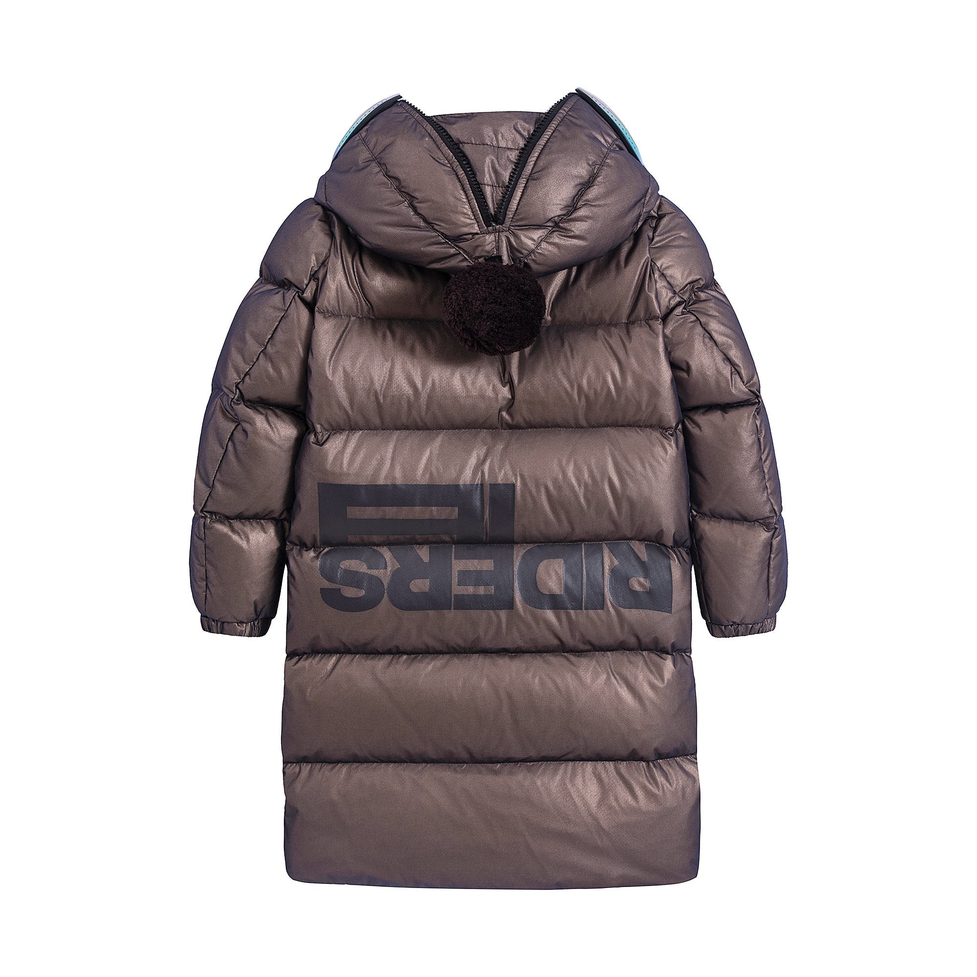 Boys & Girls Chocolate Padded Down Jacket