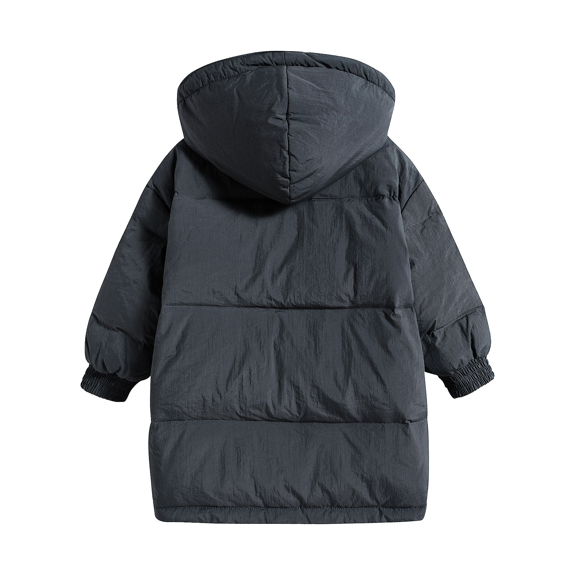 Boys & Girls Smoke Grey Padded Down Jacket