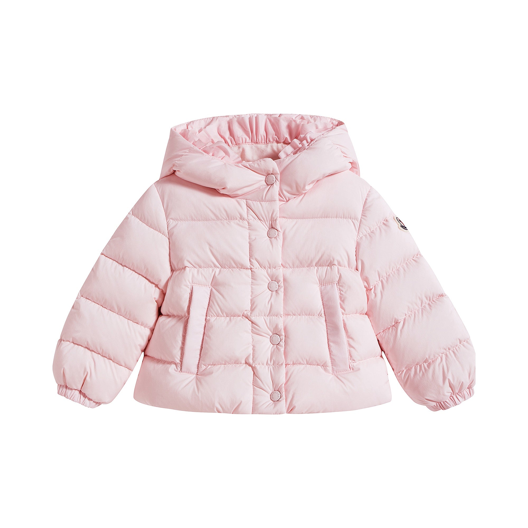 Baby Girls Pink Padded Down Jacket