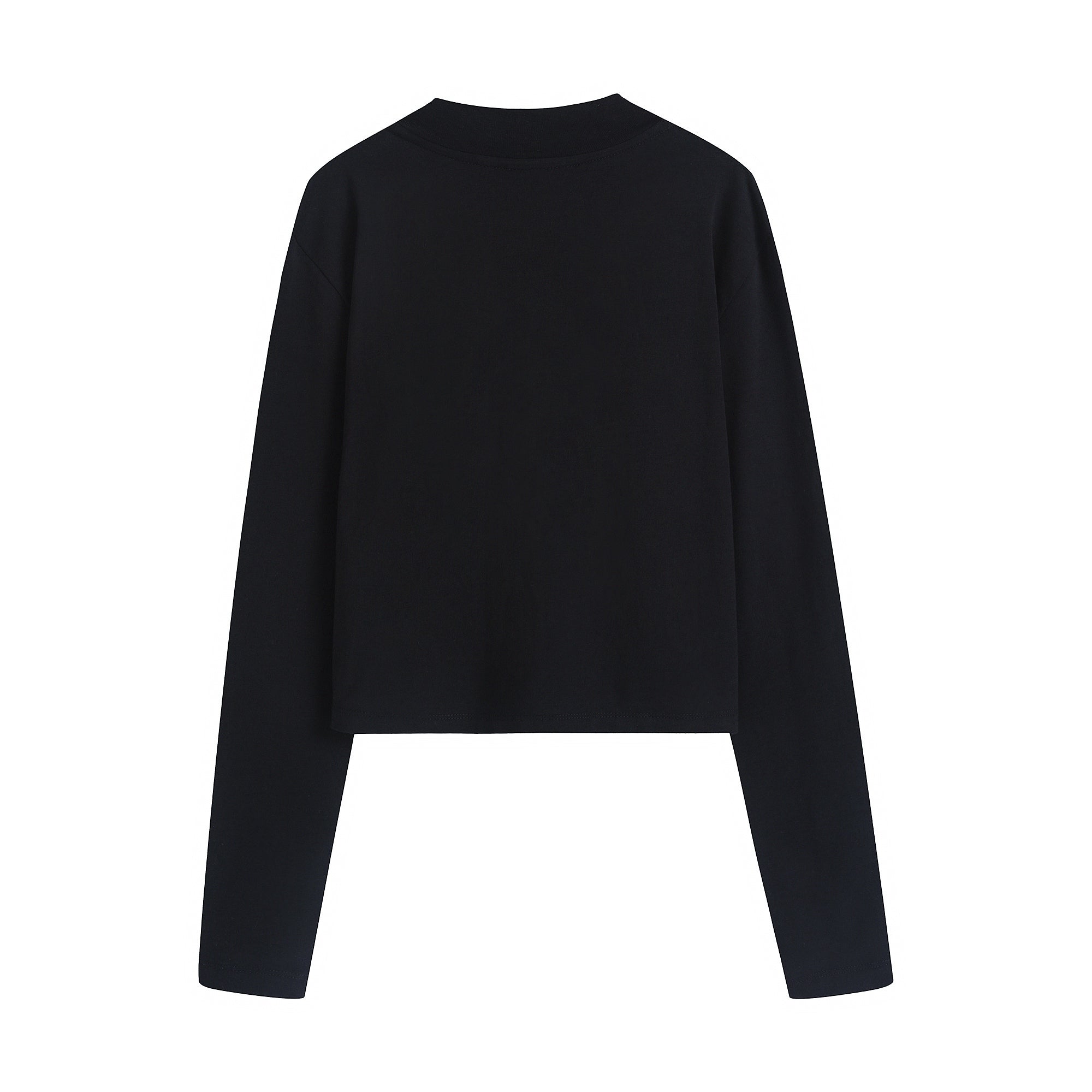 Boys & Girls Black Cotton Sweatshirt