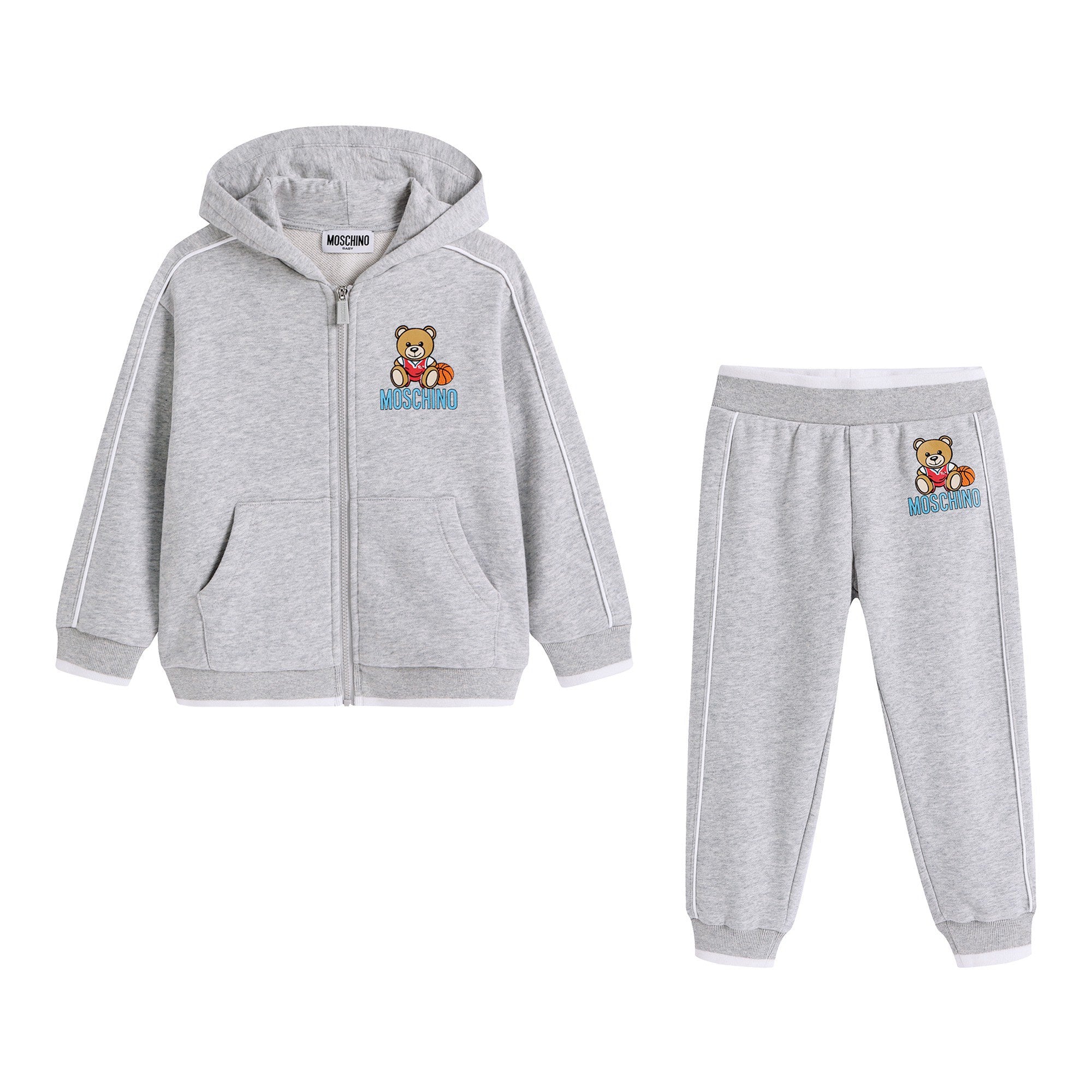 Boys & Girls Grey Cotton Set