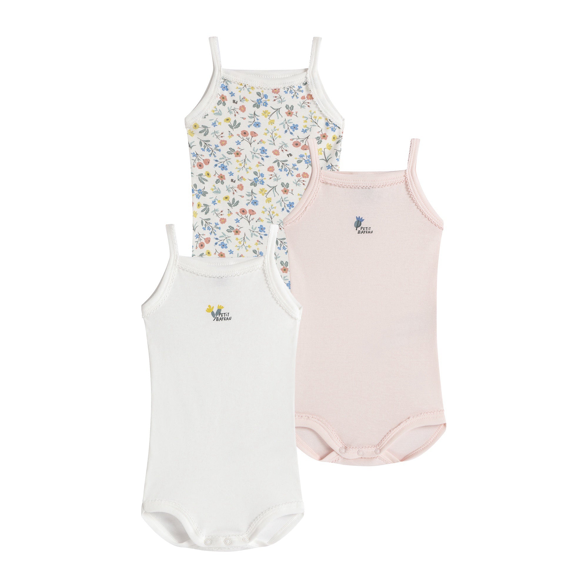 Baby Boys & Girls Multicolor Cotton Babysuit Sets