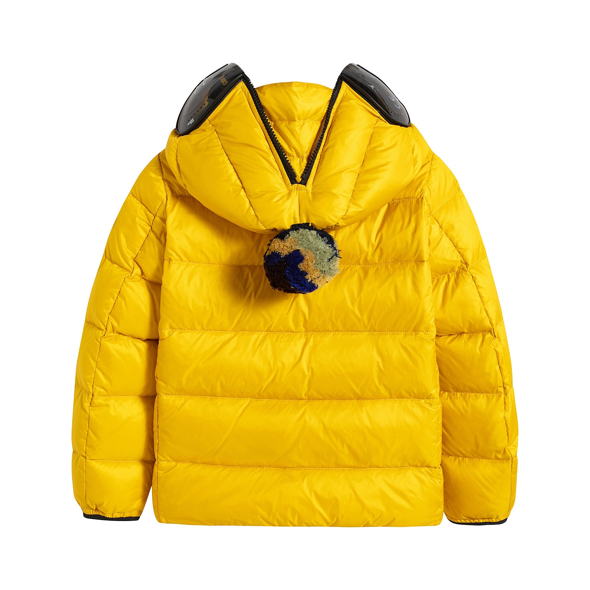 Boys & Girls Yellow Padded Down Jacket