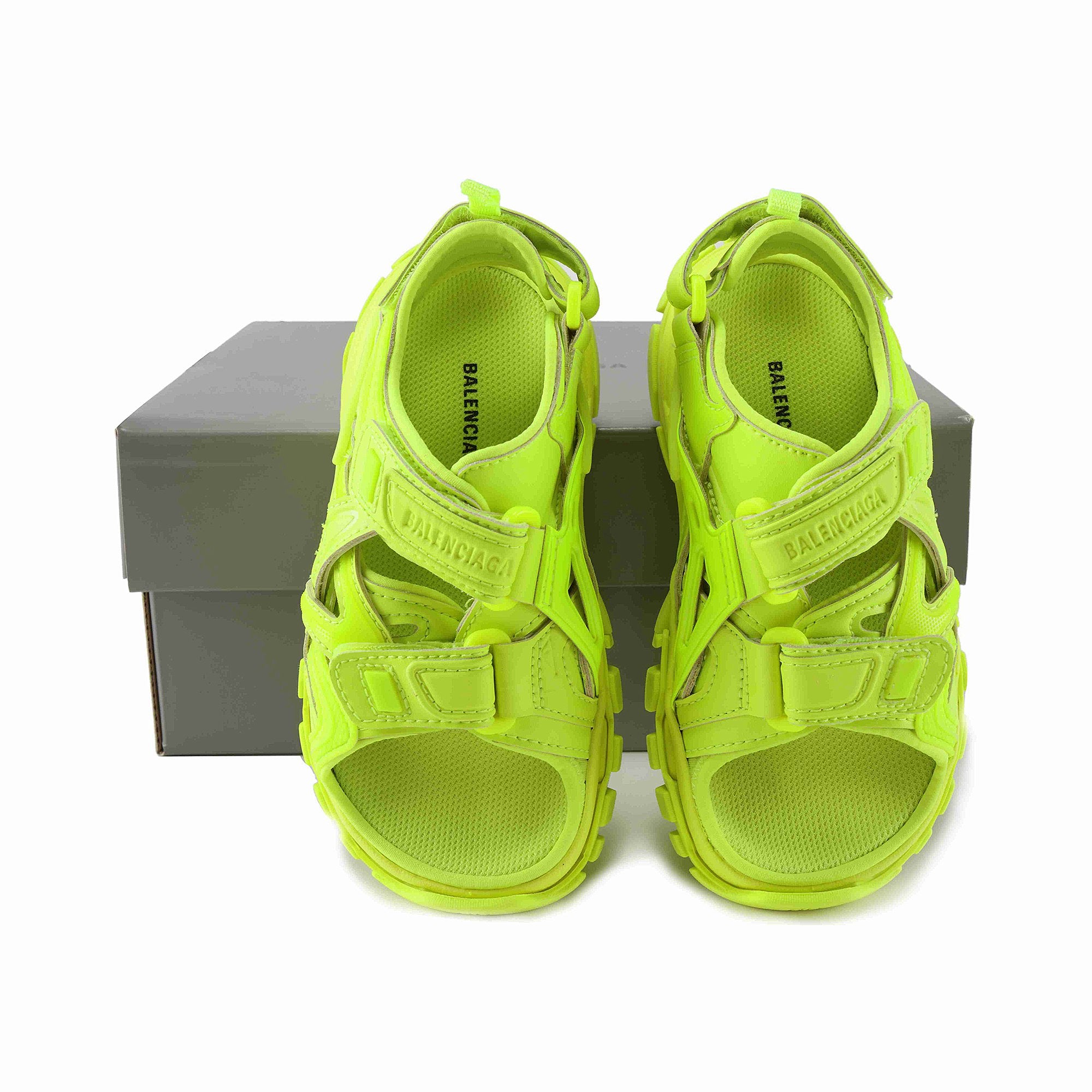 Boys & Girls Fluro Yellow Sandals