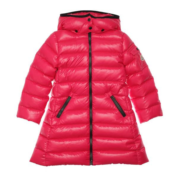 Baby Girls Pink Padded Down 'Moka' Coat - CÉMAROSE | Children's Fashion Store - 1