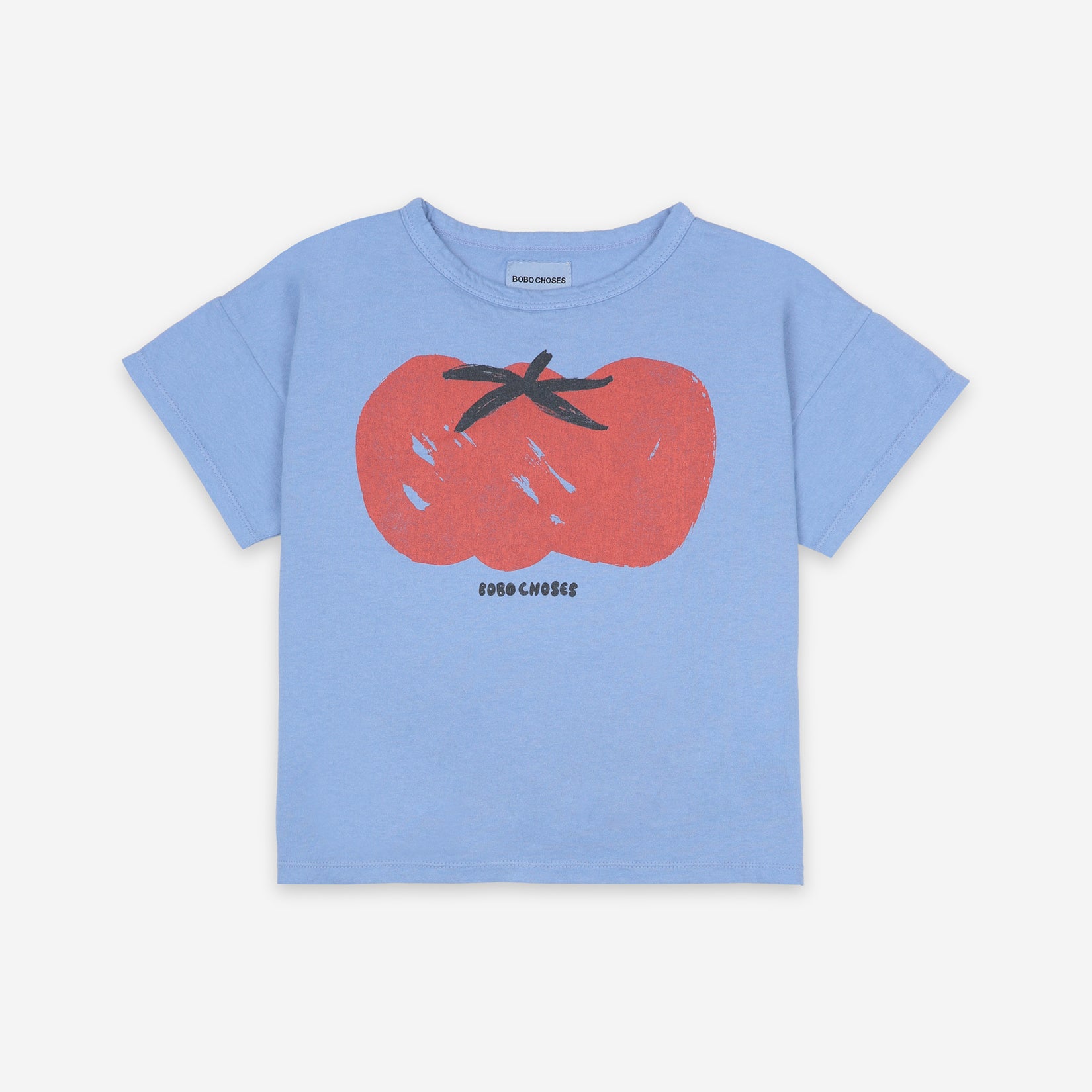 Boys & Girls Blue Tomato Cotton T-Shirt